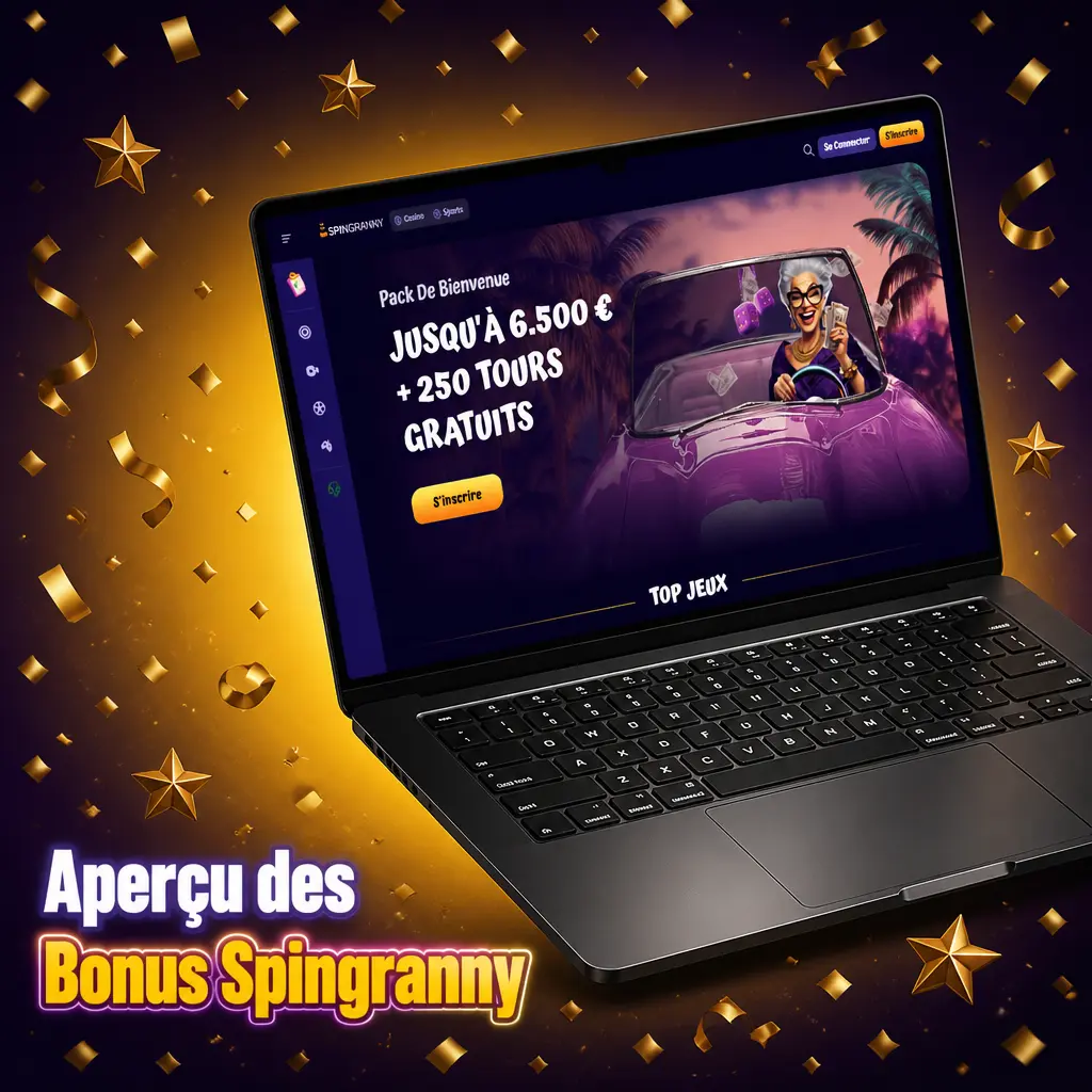 Aperçu des Bonus Spingranny