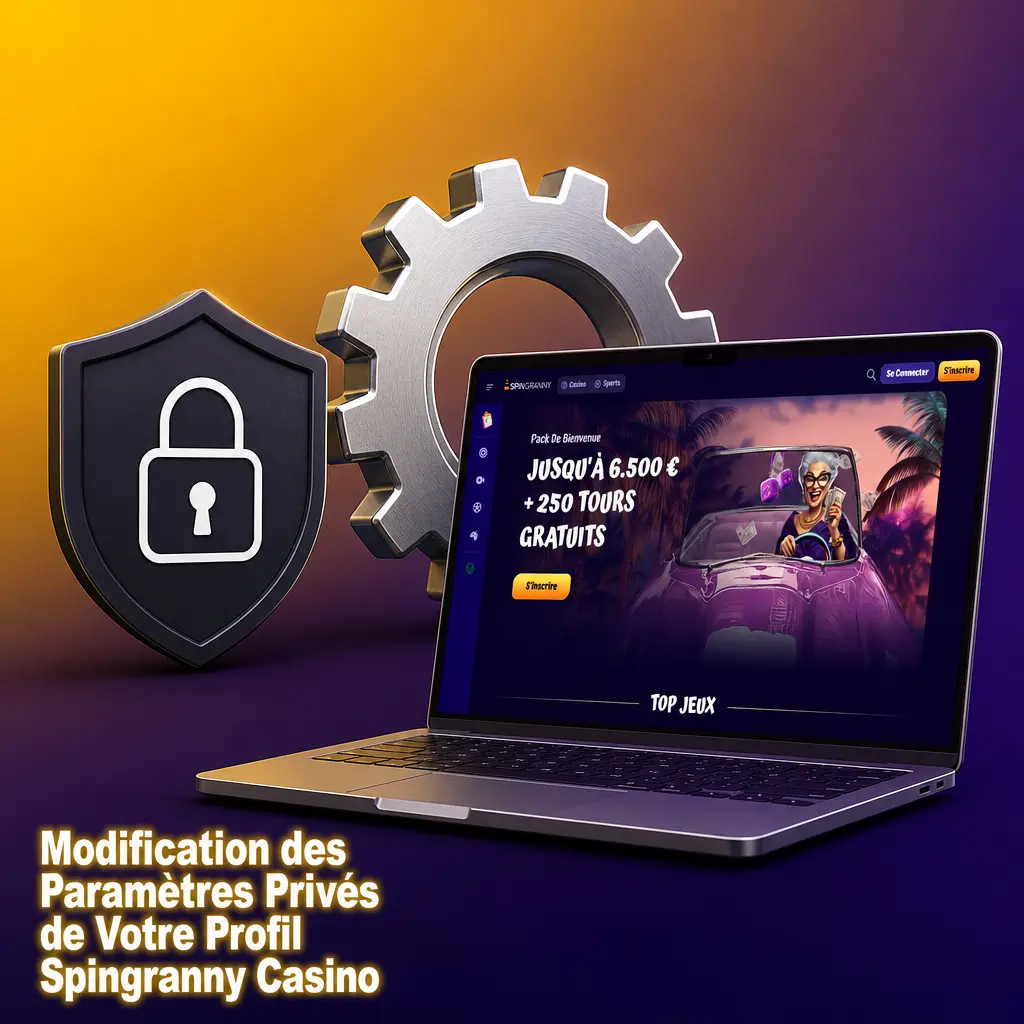Modification des Paramètres Privés de Votre Profil Spingranny Casino