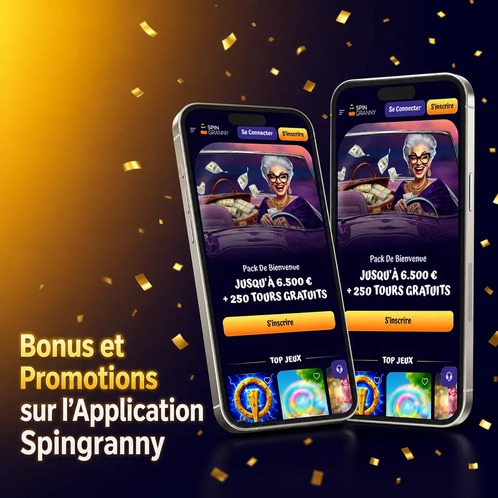 Bonus et Promotions sur l'Application Spingranny