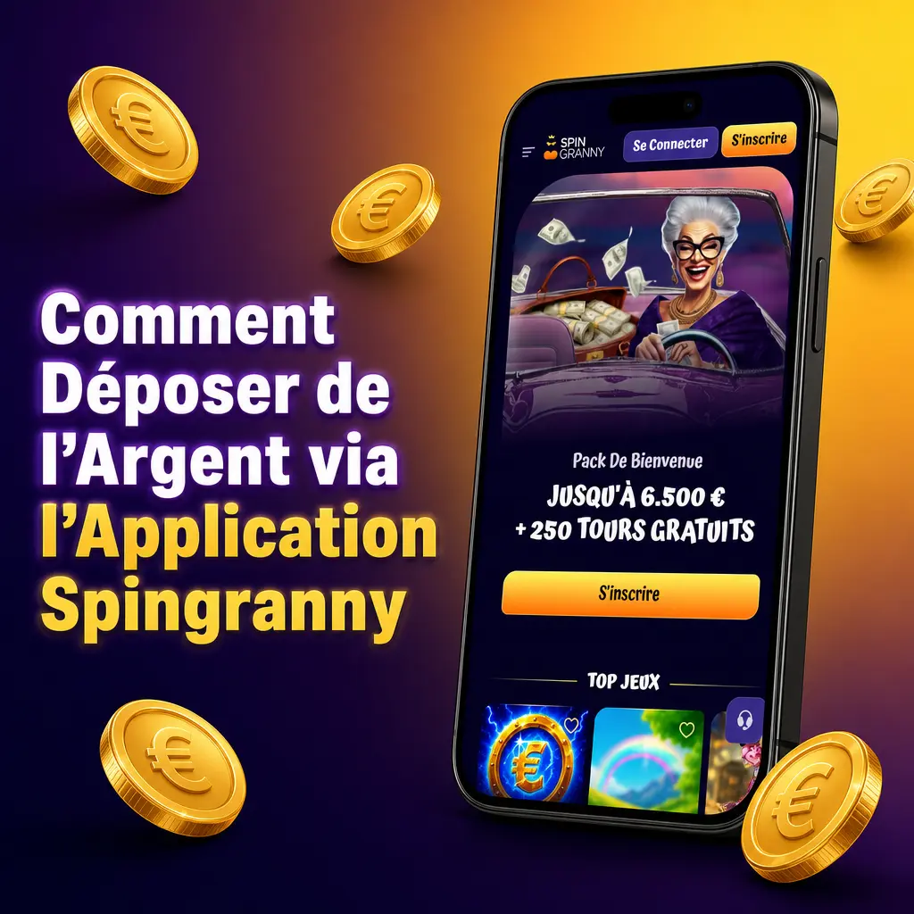 Comment Déposer de l'Argent via l'Application Spingranny